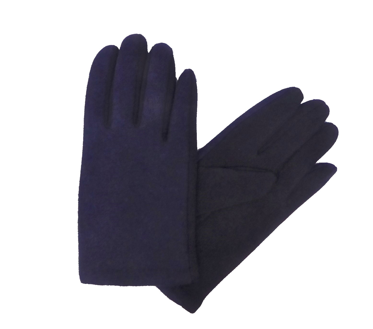Blue Douglas Woolly Gloves