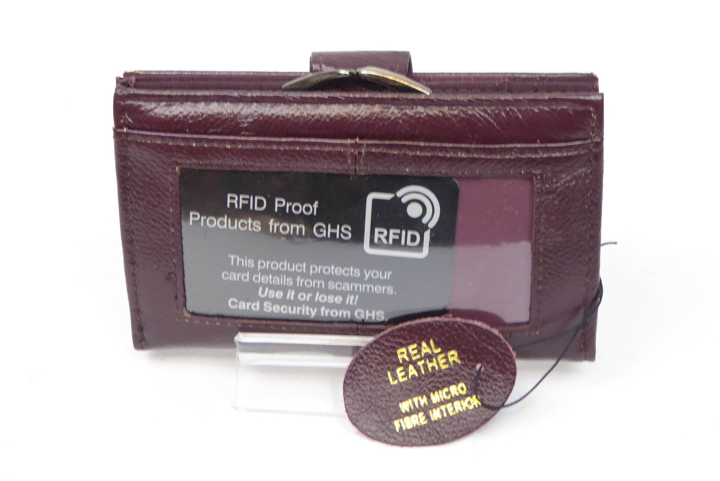 Genuine Leather RFID Purse - Image 5