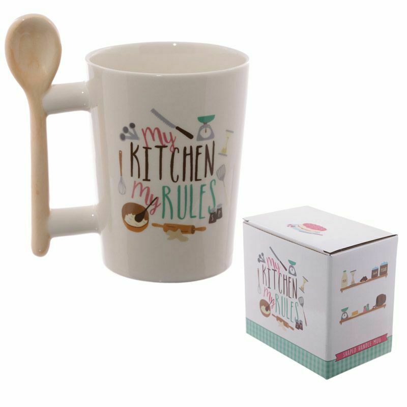 Spoon Shaped Ceramic Mug - Image 2