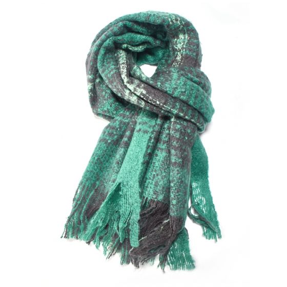 Green Tartan Scarf