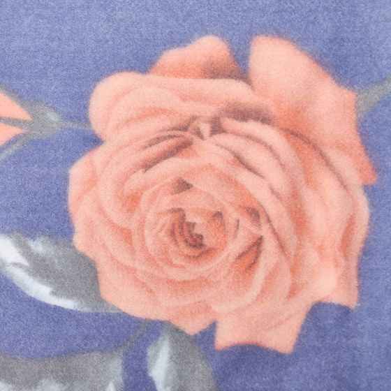 Blue Roses Pashmina Scarf - Image 2