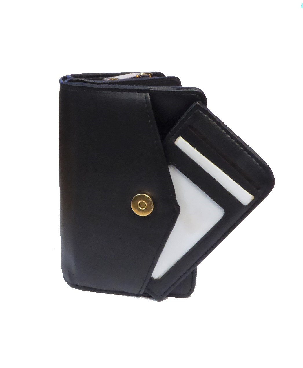 Black Portable Fashion Purse - Image 4