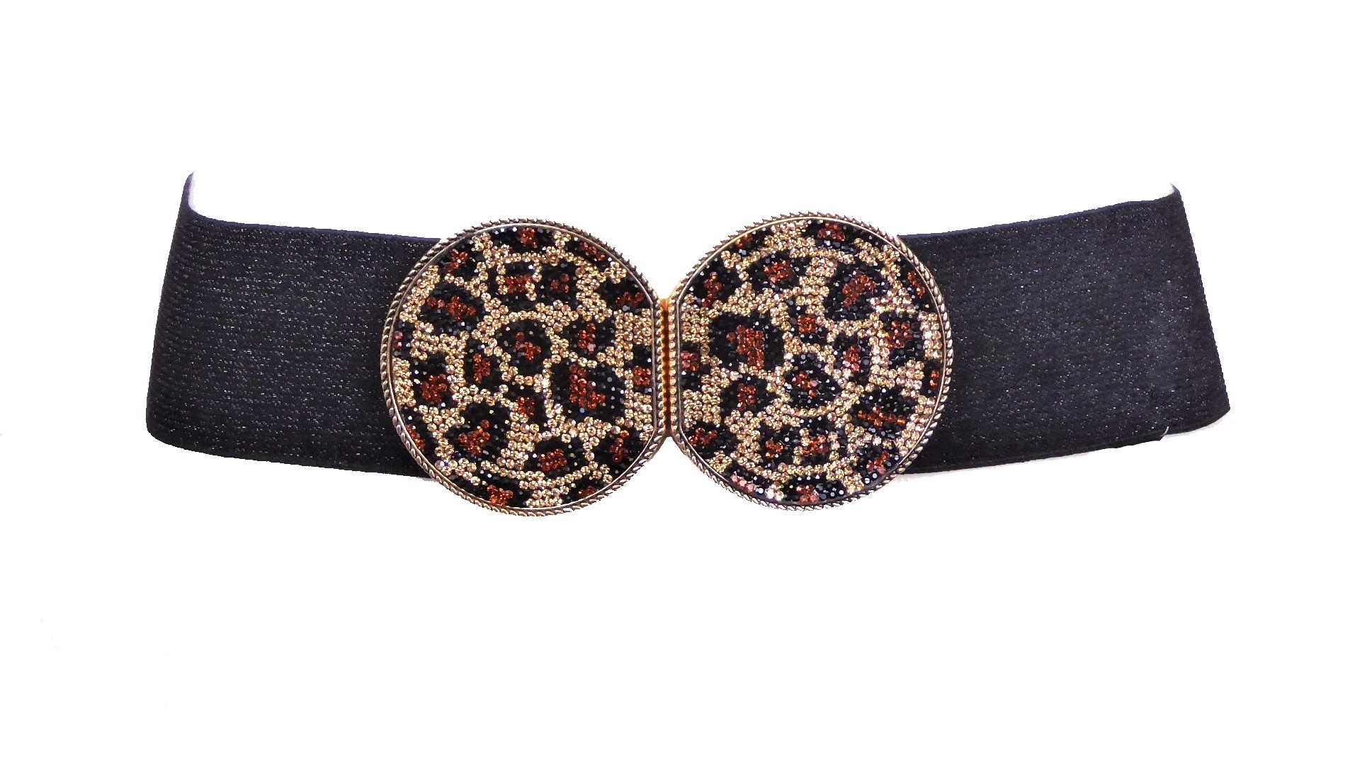 AP Diamante Circle Elastic Belt