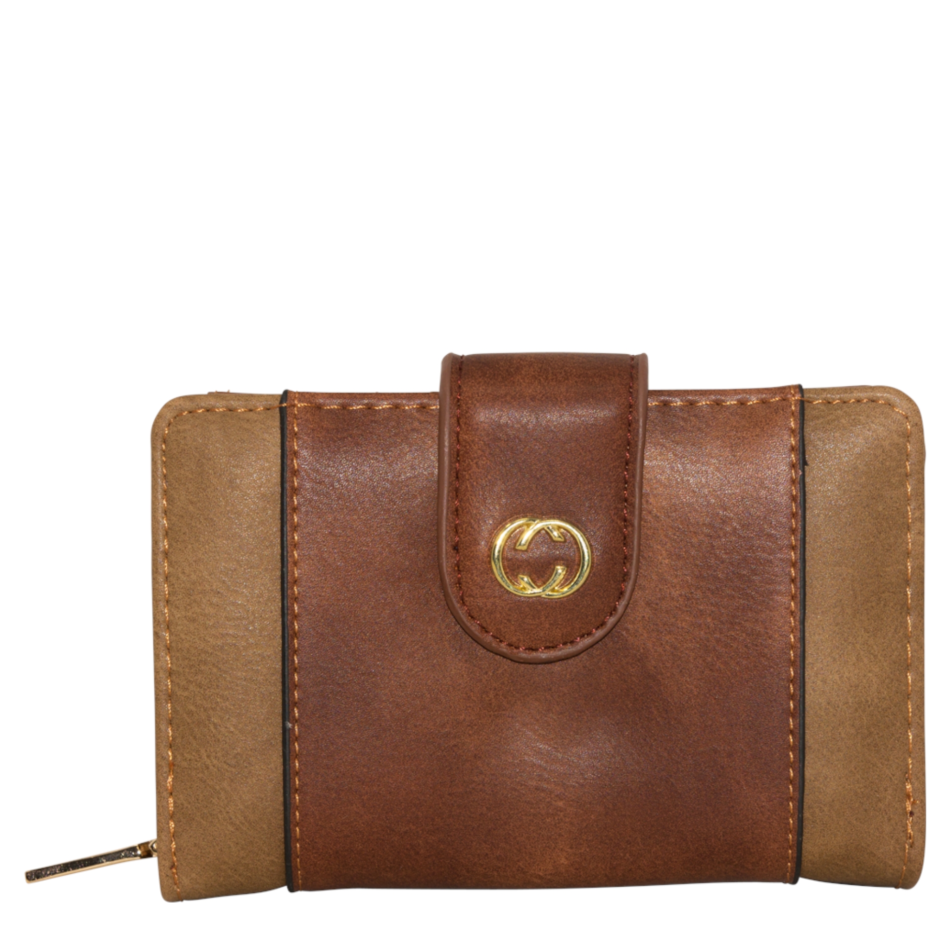 Brown Long Handled Handbag - Image 5