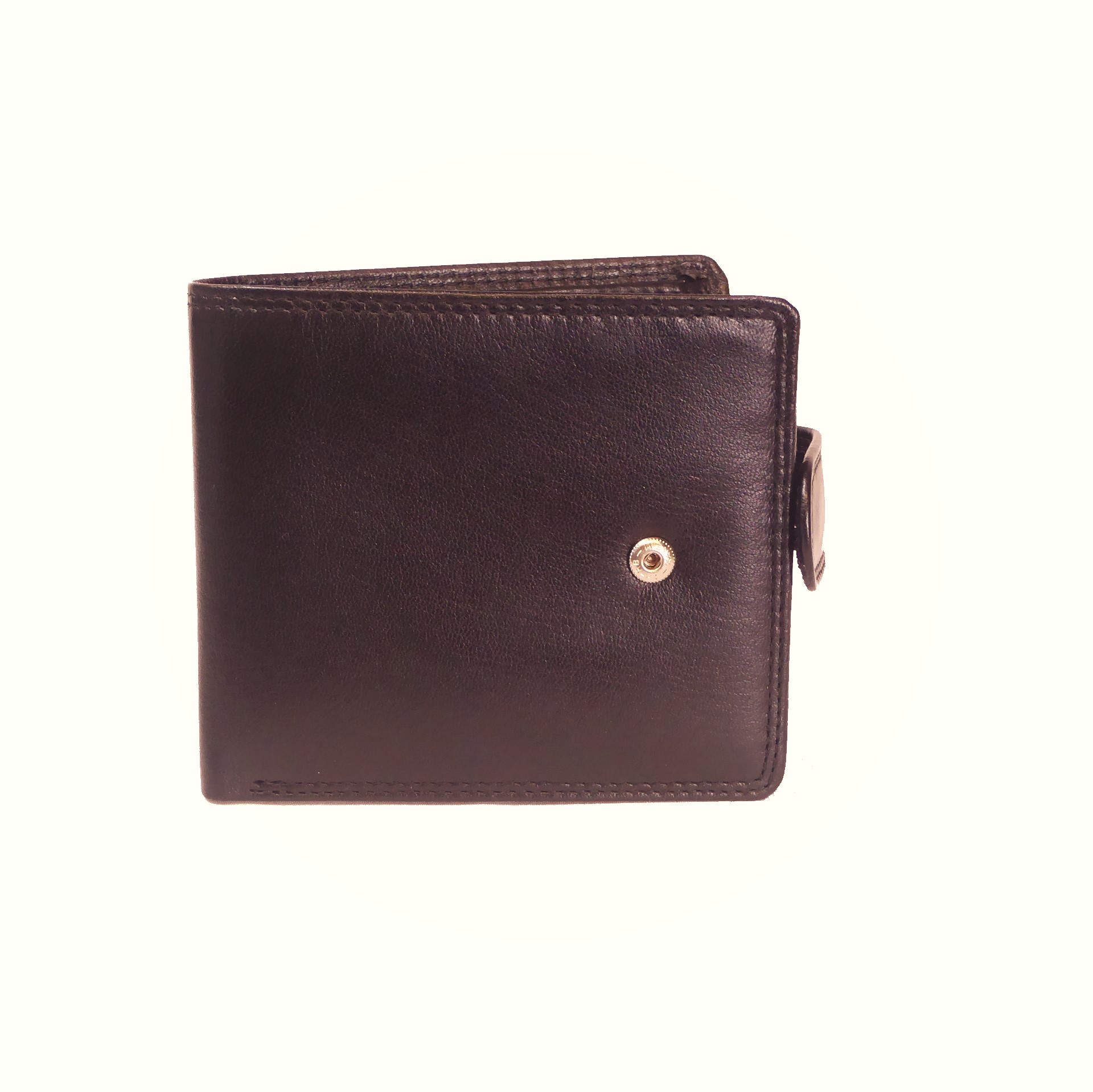 Genuine Leather RFID Wallet Brown - Image 4