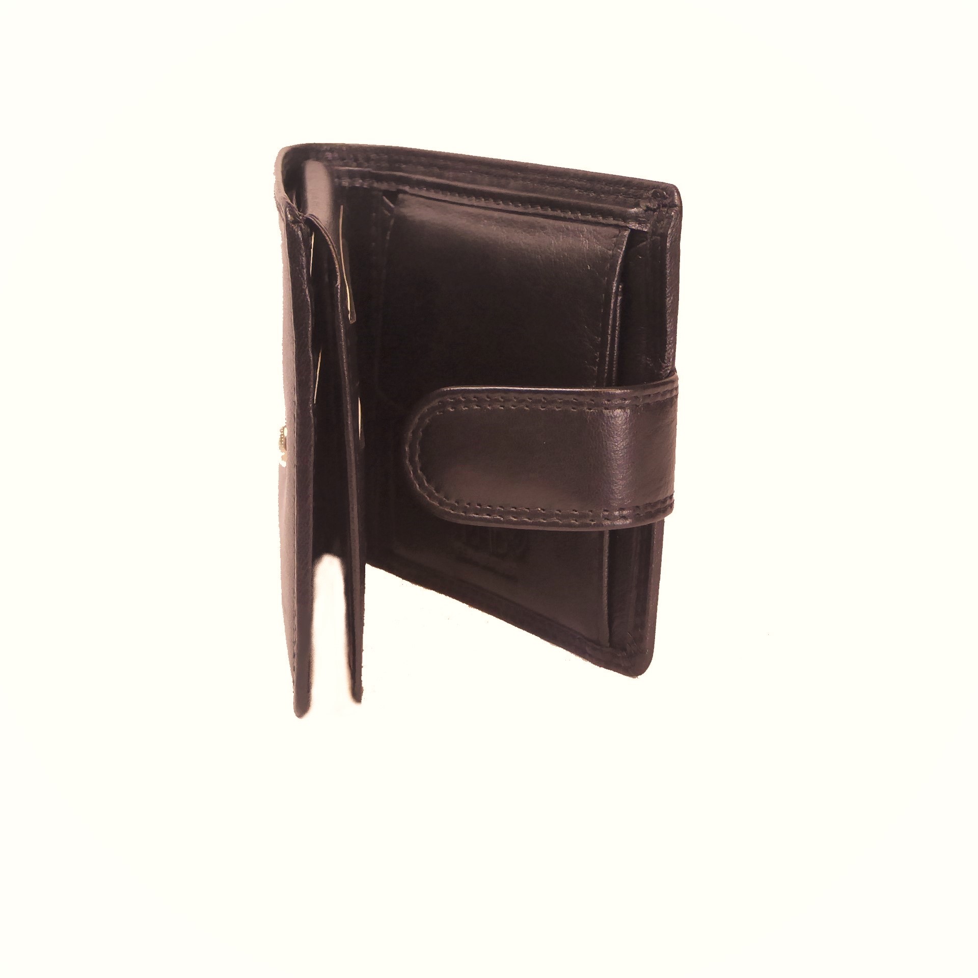 Genuine Leather RFID Wallet Brown - Image 3