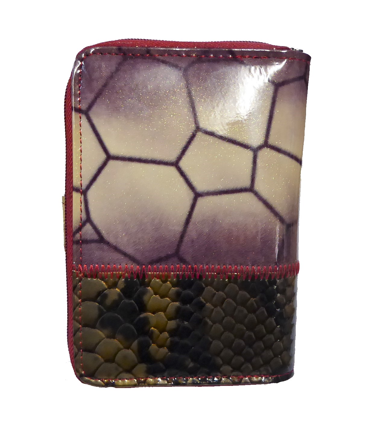 Patent Leather Mosaic Purses - Image 2