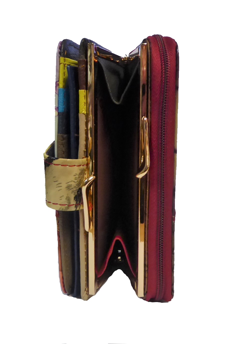 Patent Leather Mosaic Purses - Image 4