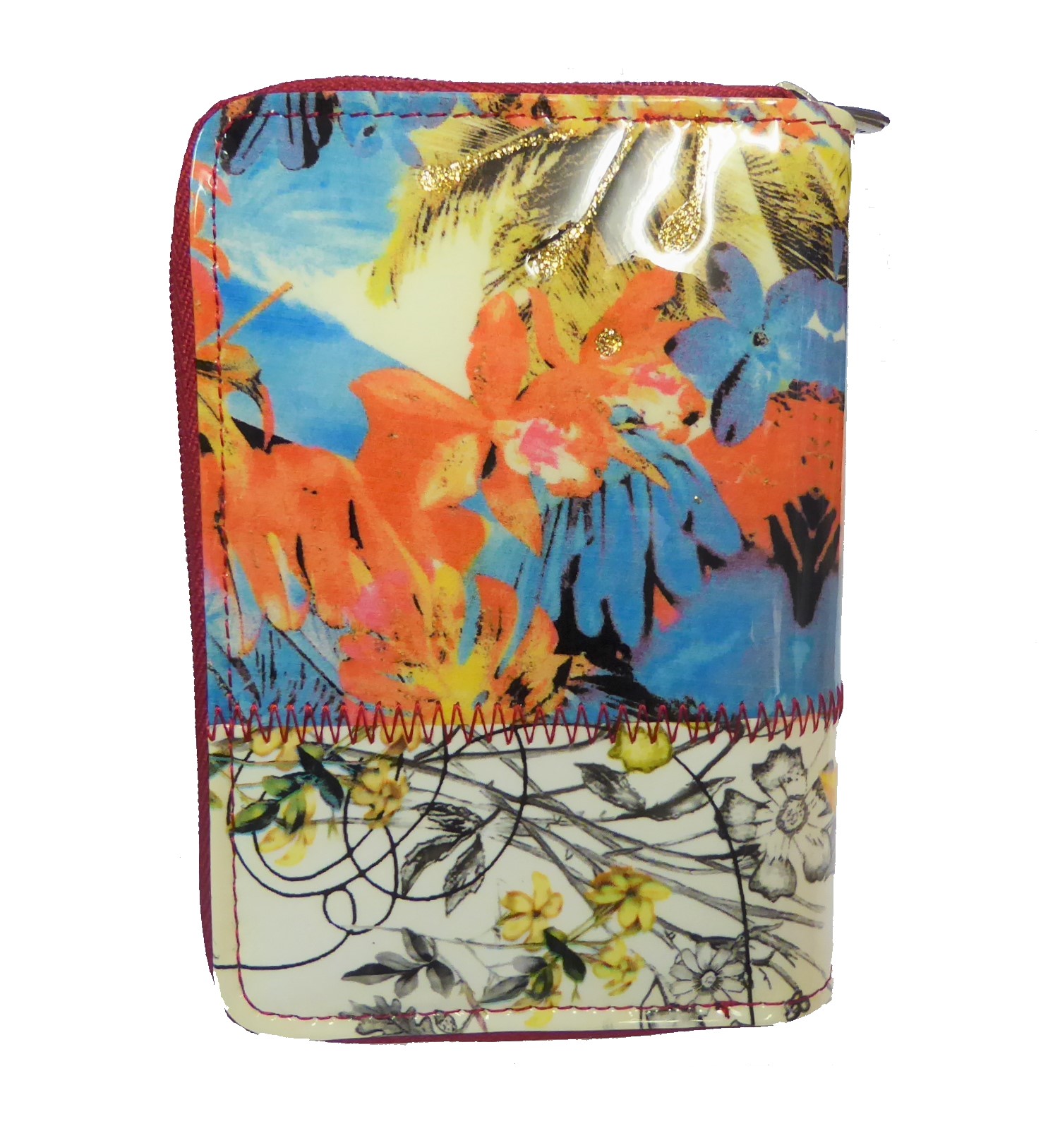 Patent Leather Mosaic Purses-9 - Image 2