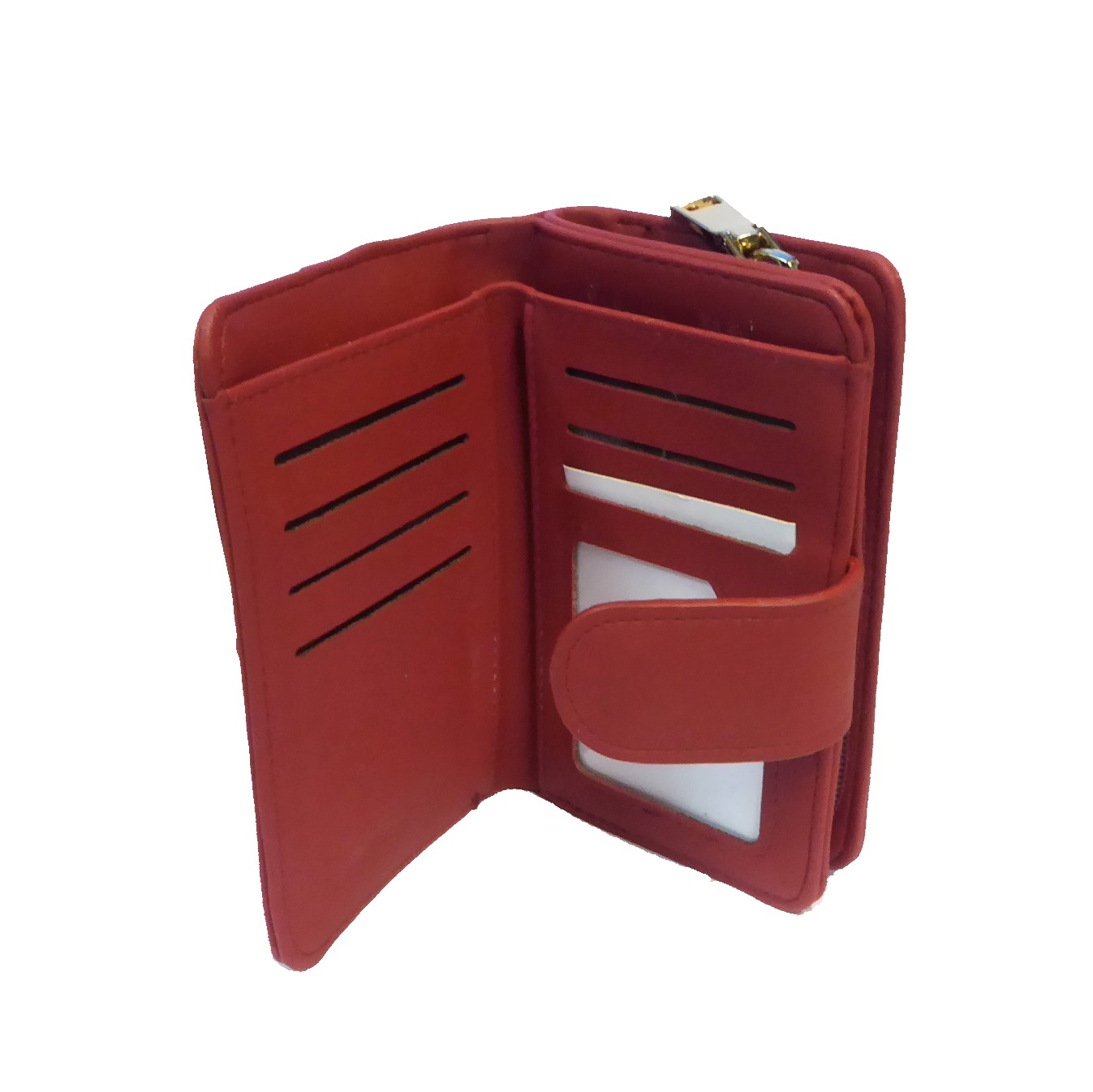 Red Portable Fashion Purse - Image 5