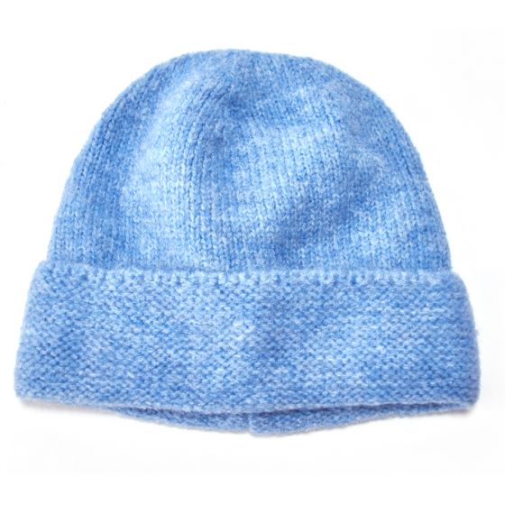 Sky Knitted Woolly Hat