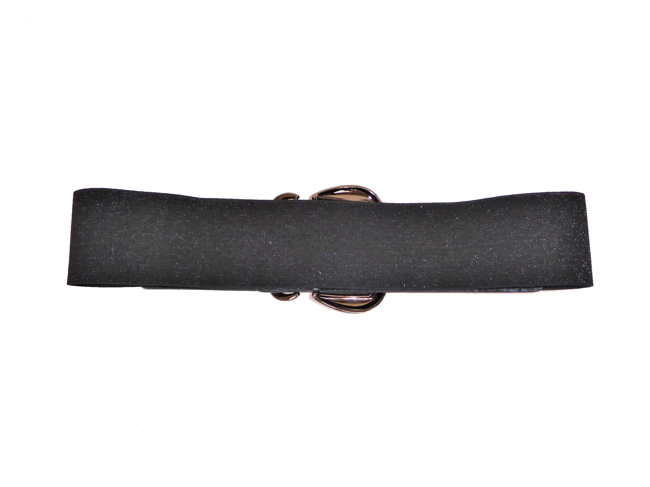 Black Curved Buckled Belt - Image 4