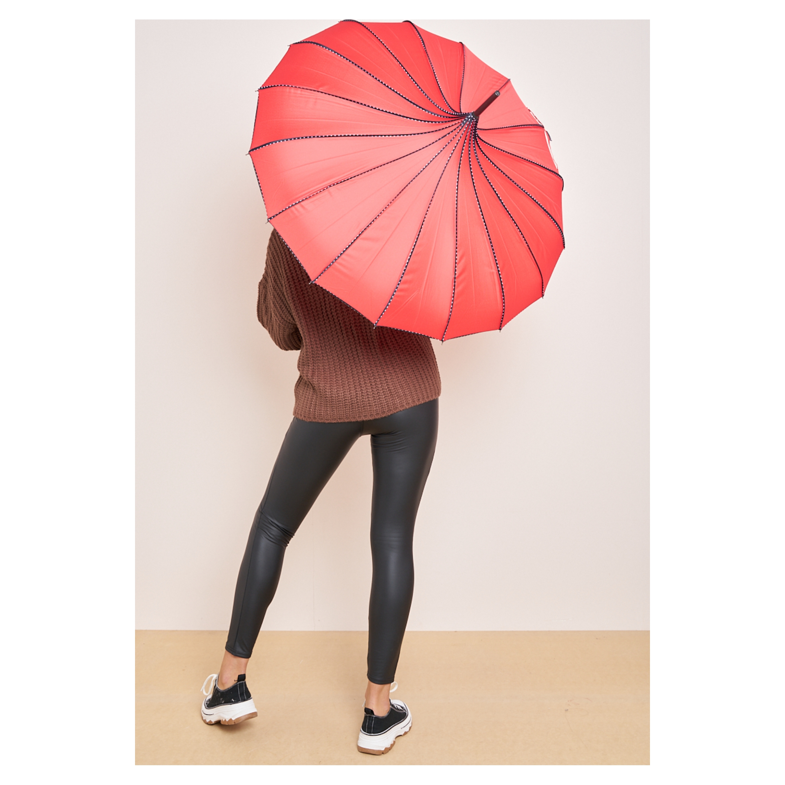 Royal Blue Pagoda Brolly - Image 8