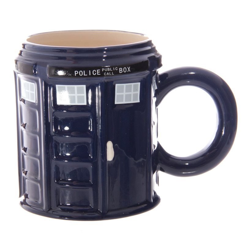 Round Police Box Mug