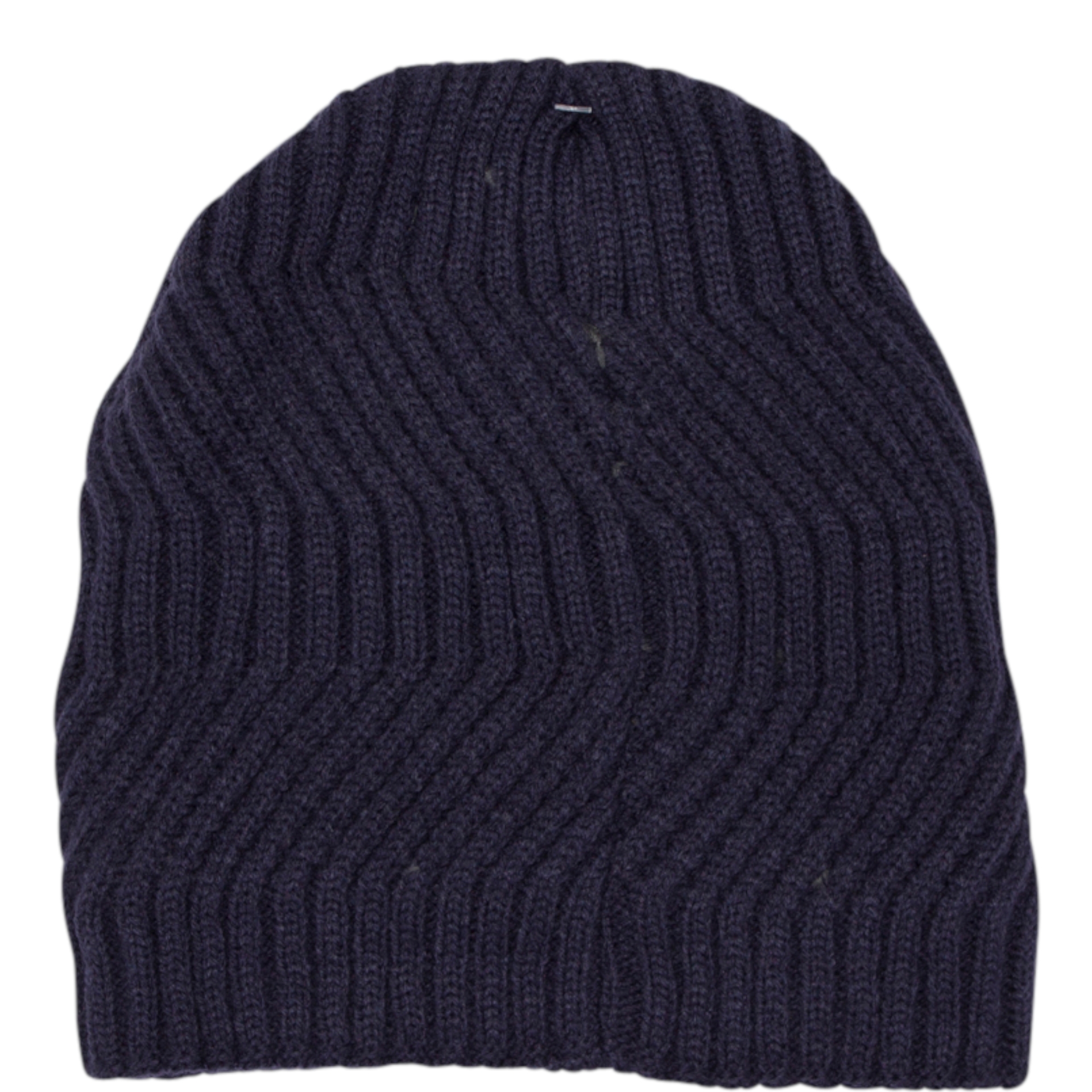 Navy Blue Knitted Hat