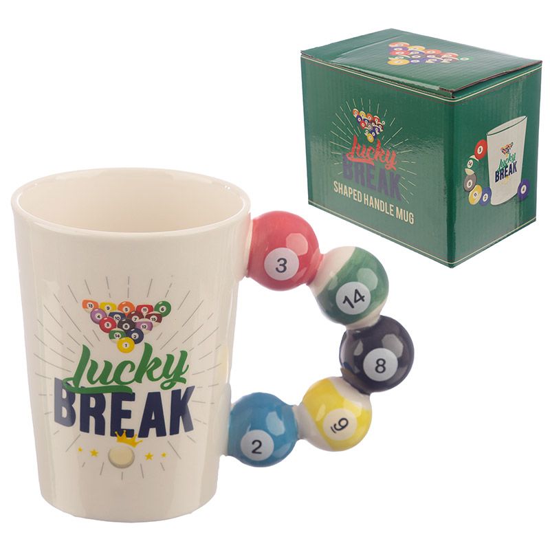 Lucky Break Pool Balls Mug - Image 4