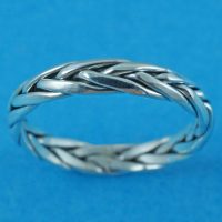 925 Silver Celtic Band Ring