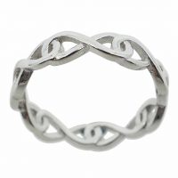 925 Silver Infinity Ring