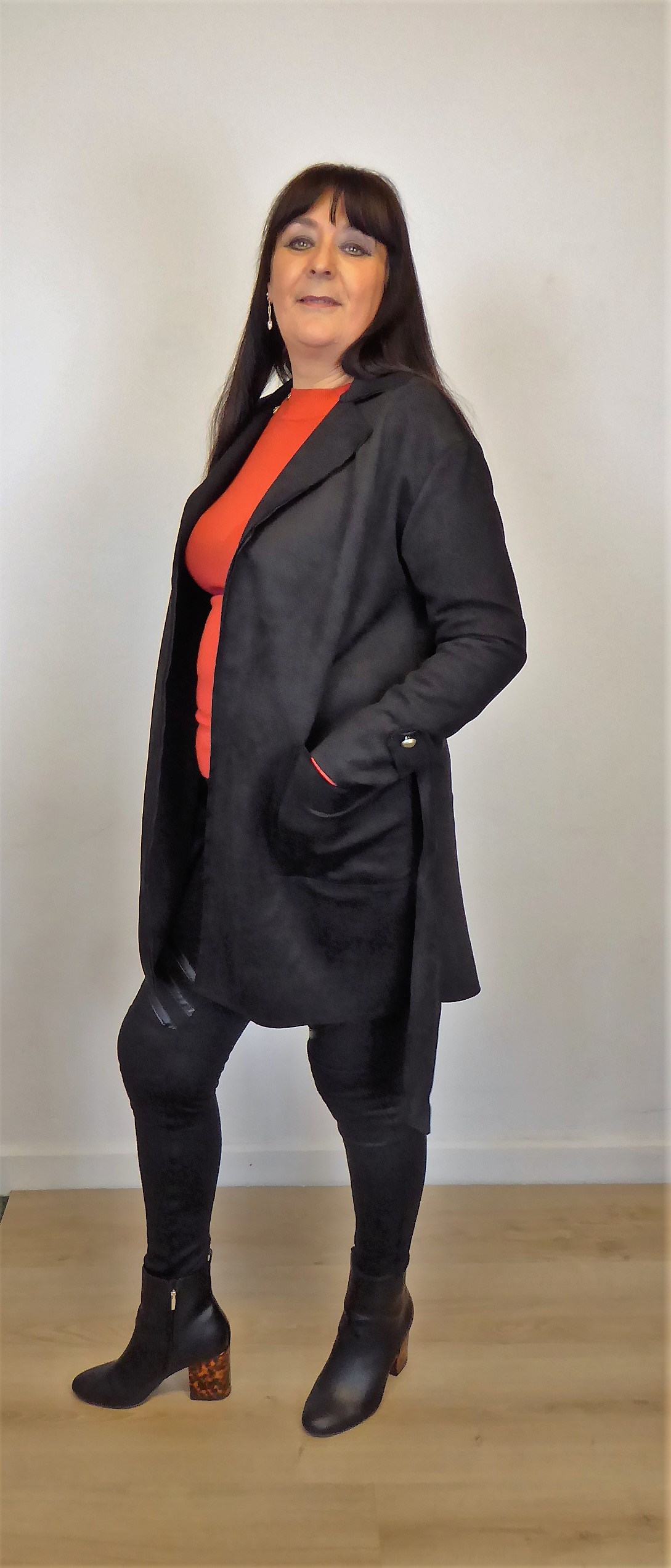 Black Suedette Jacket - Image 6