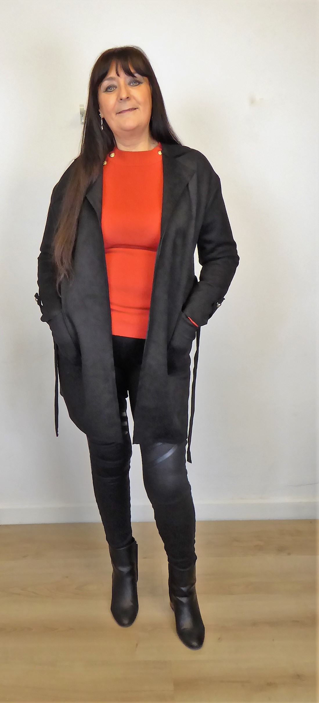 Black Suedette Jacket