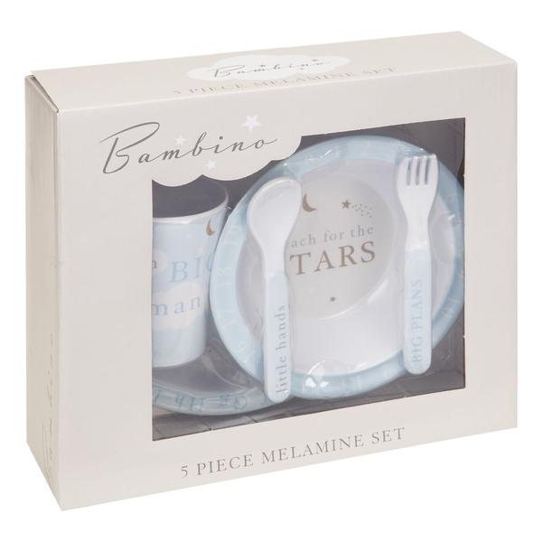 Bambino Melamine Tableware Set - Blue
