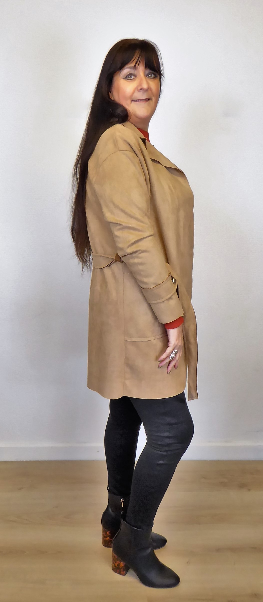 Fawn Suedette Jacket - Image 5