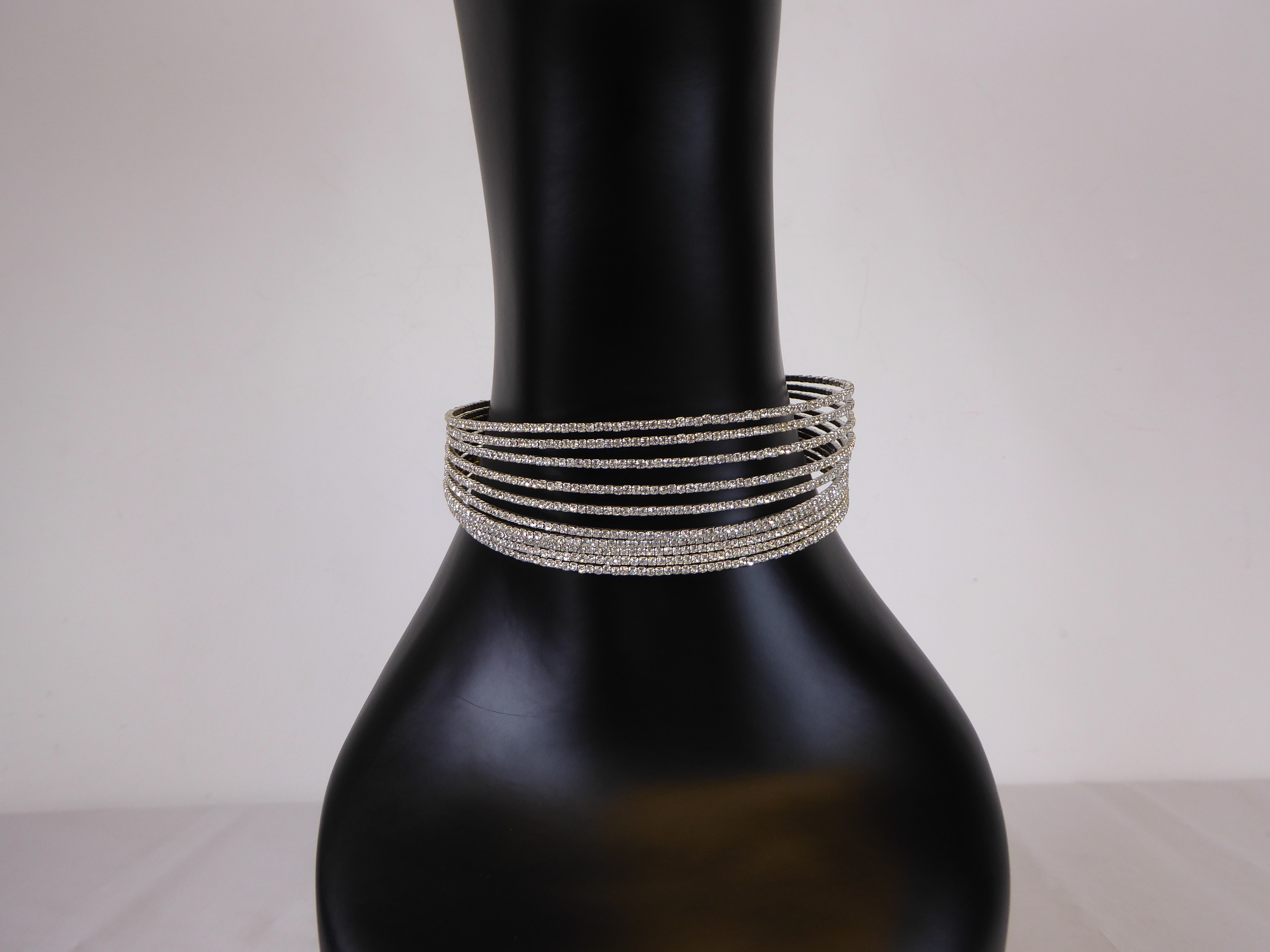 Silver Diamante Choker - Image 7