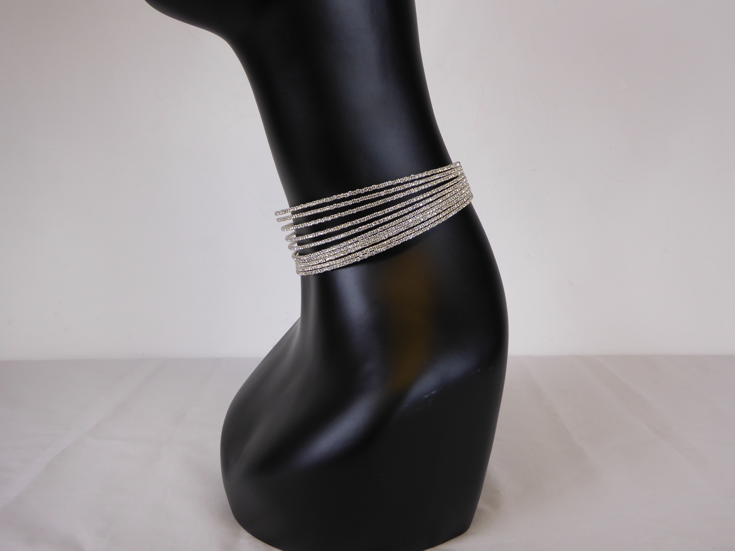 Silver Diamante Choker - Image 6