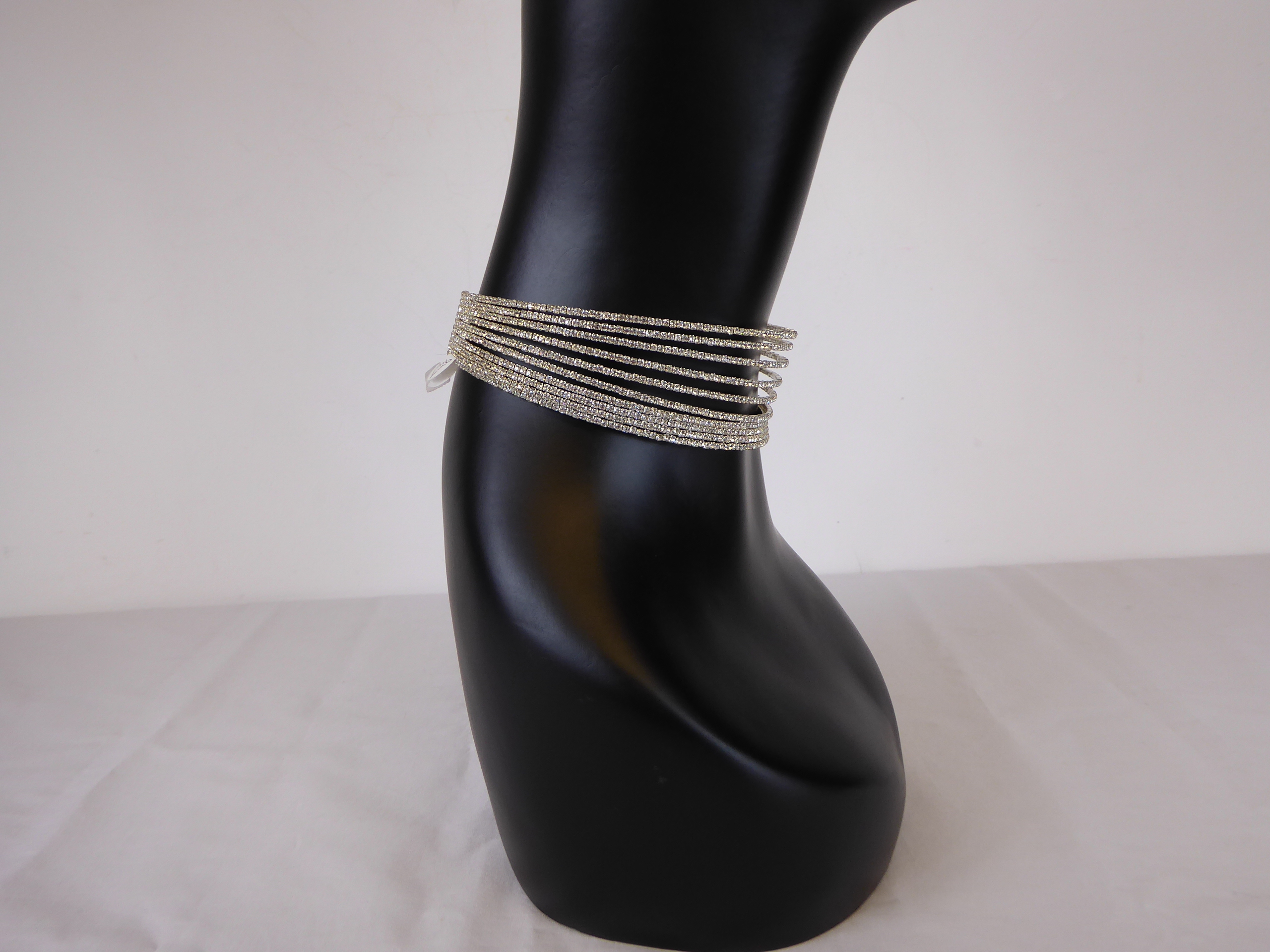 Silver Diamante Choker - Image 5