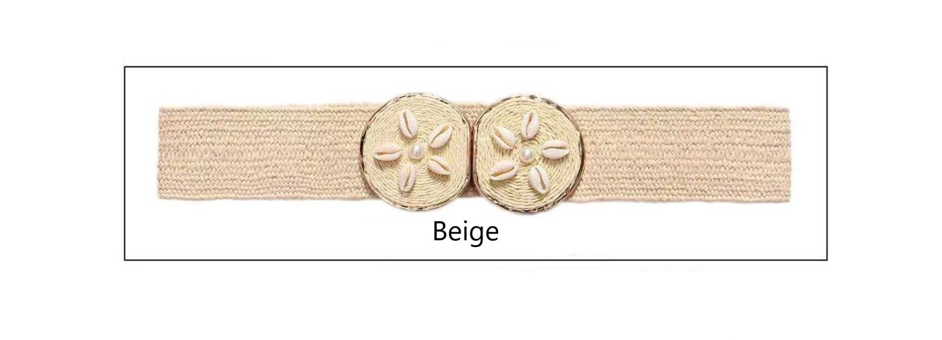 Beige Straw Round Bag - Image 6
