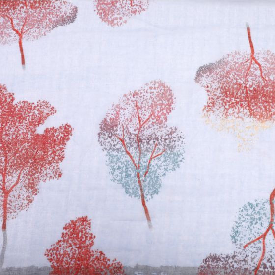 Printed Sycamore Tree Scarves - Image 2