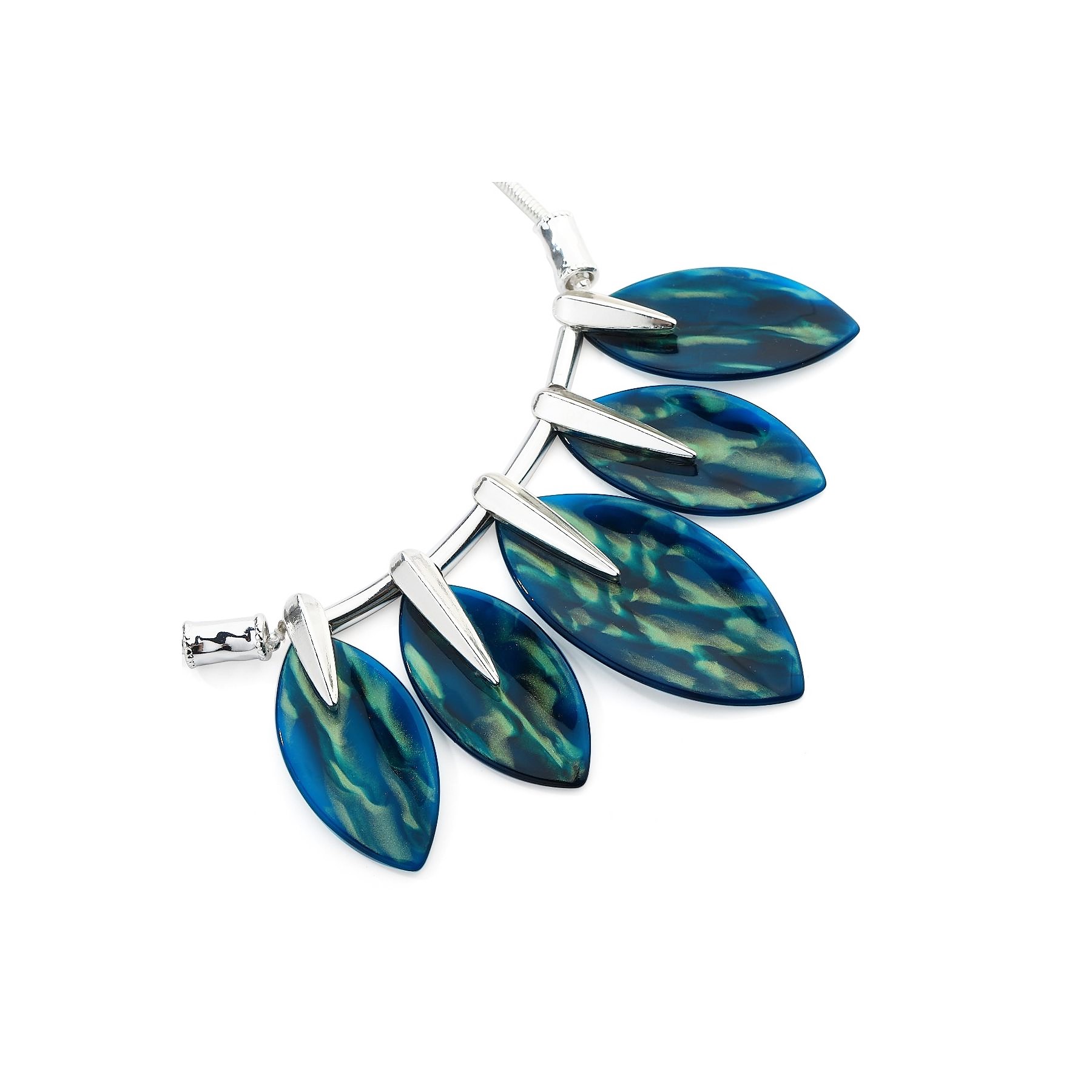 Teardrop Coloured Infused Earrings - Image 2
