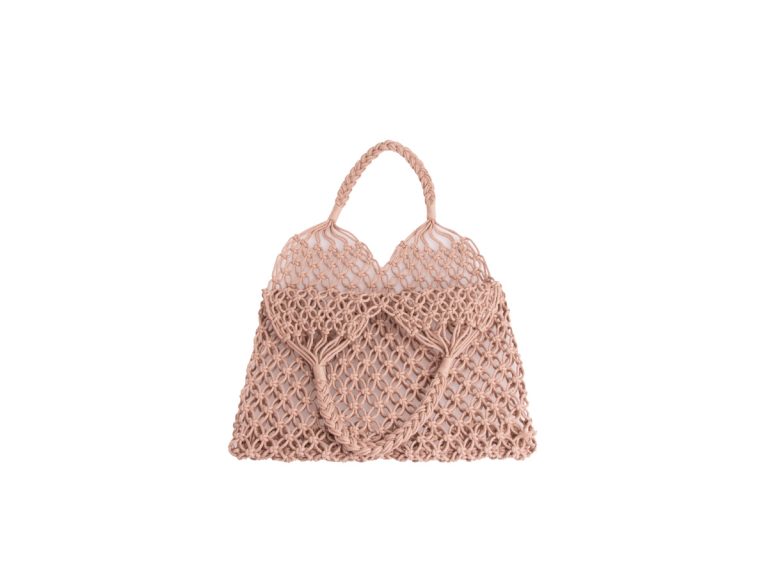 Brown Strung Shopper Bag - Image 2