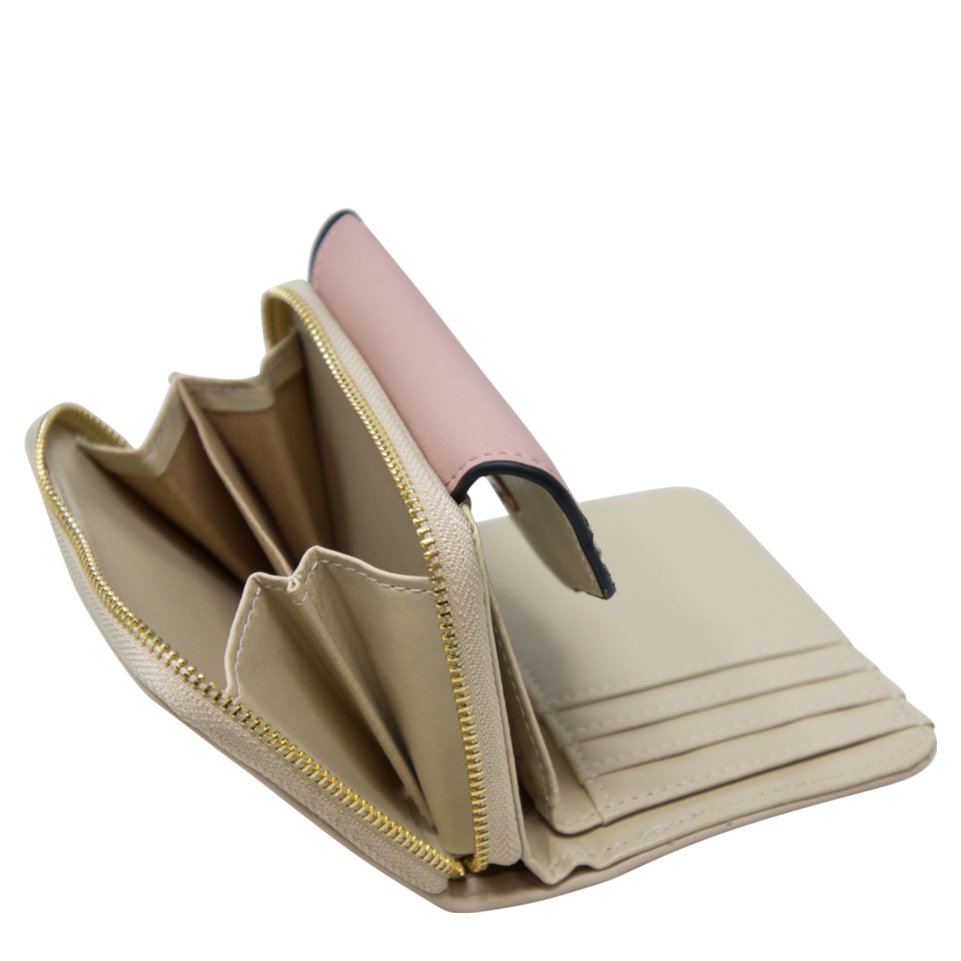 Beige Mini Envelope Purse - Image 3