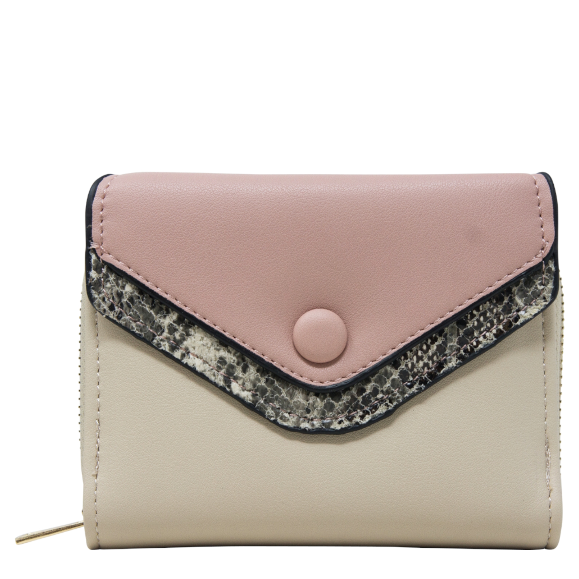 Beige Mini Envelope Purse