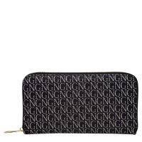 Black Printed Fashion Purse