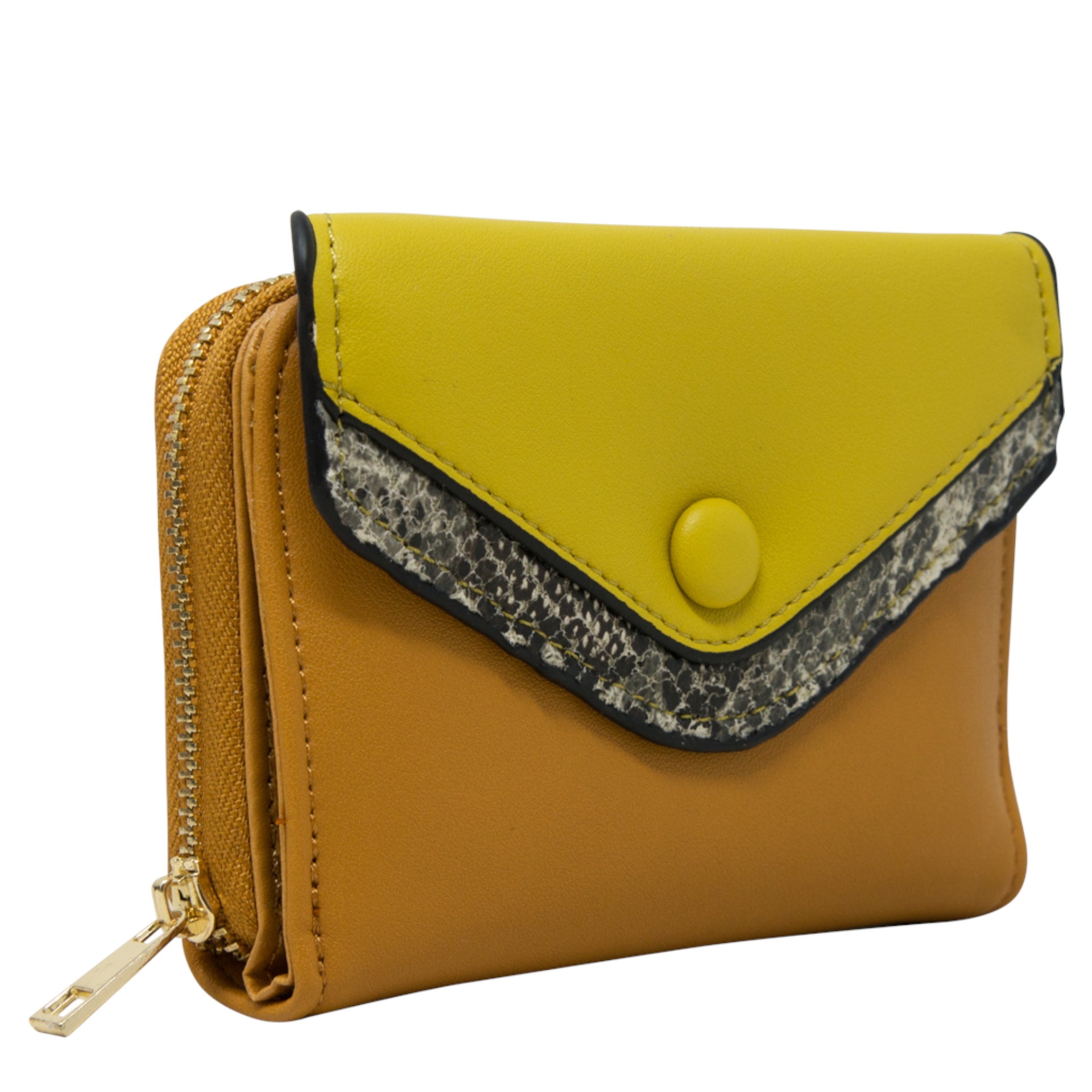 Brown Mini Envelope Purse - Image 4
