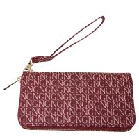 Red Printed Fashion Purse