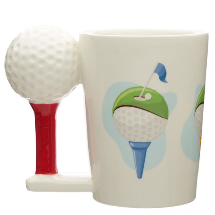 Golf Ball Shaped Mug