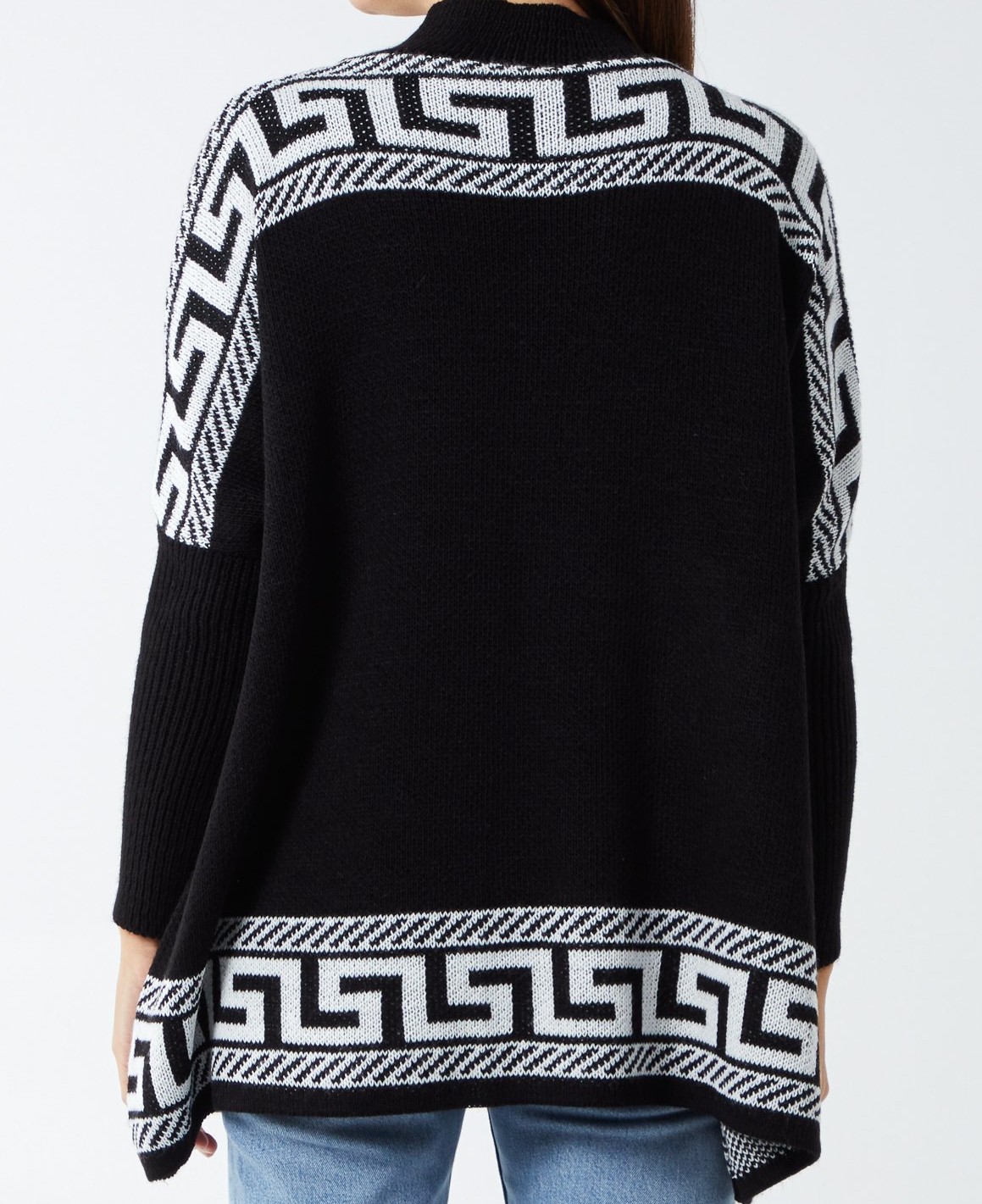 Black Oversize Tunic Dress - Image 2