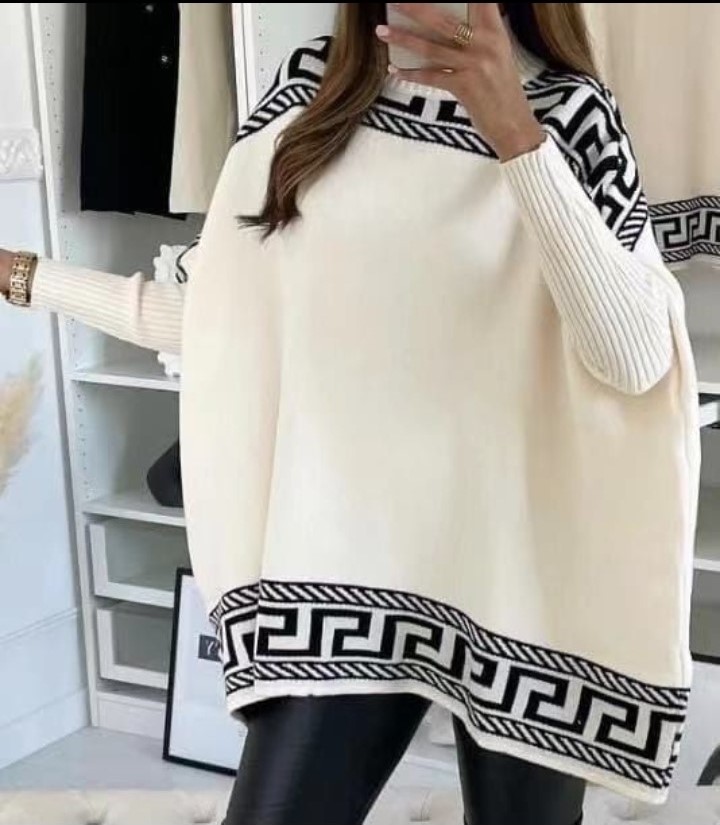 White Oversize Tunic Dress