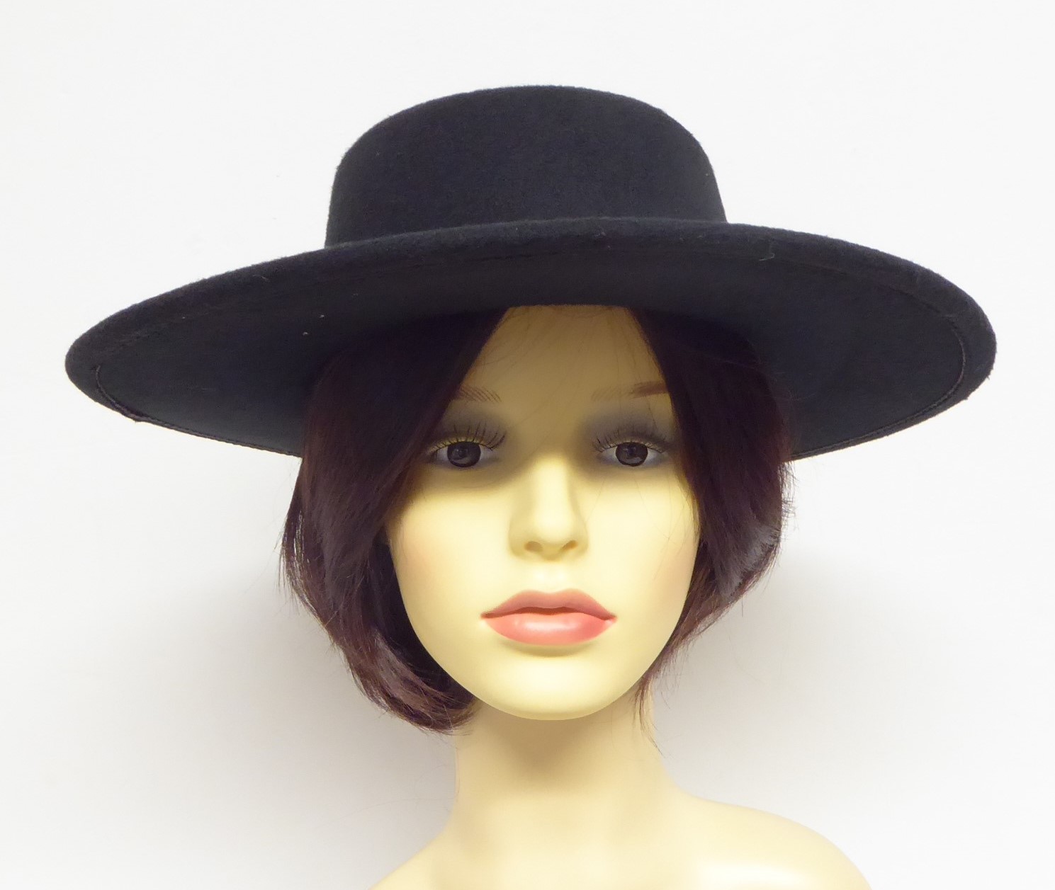 Black Fedora Hat - Image 2