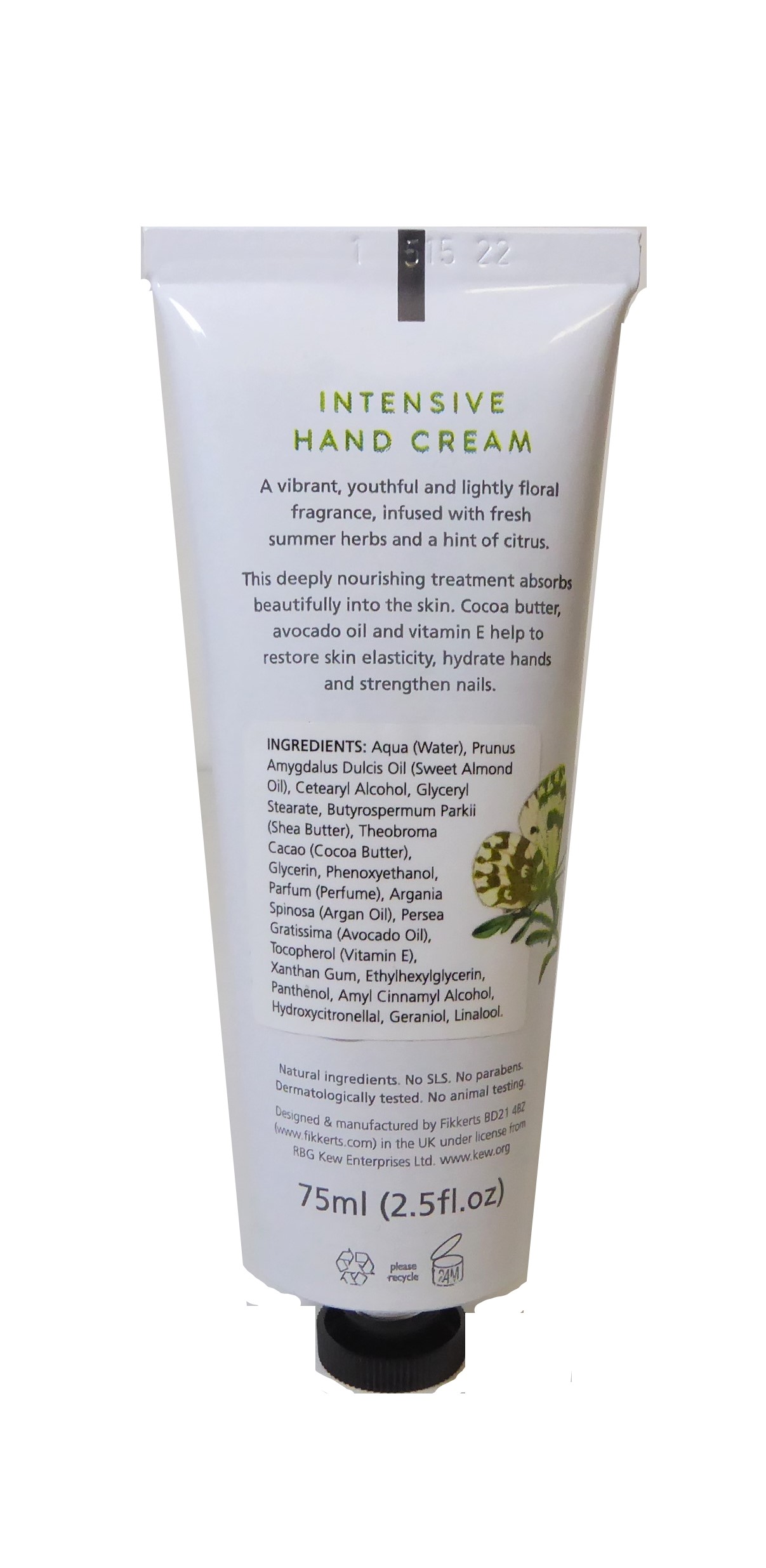Royal Botanical Garden Herbis Intensive Hand Cream - Image 8