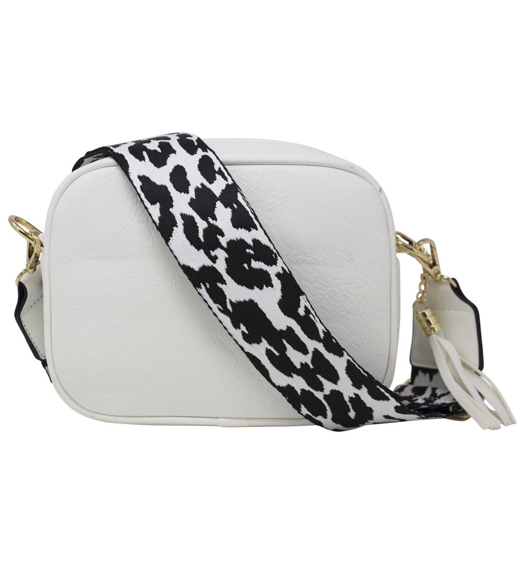 White Camera Shoulder Bag