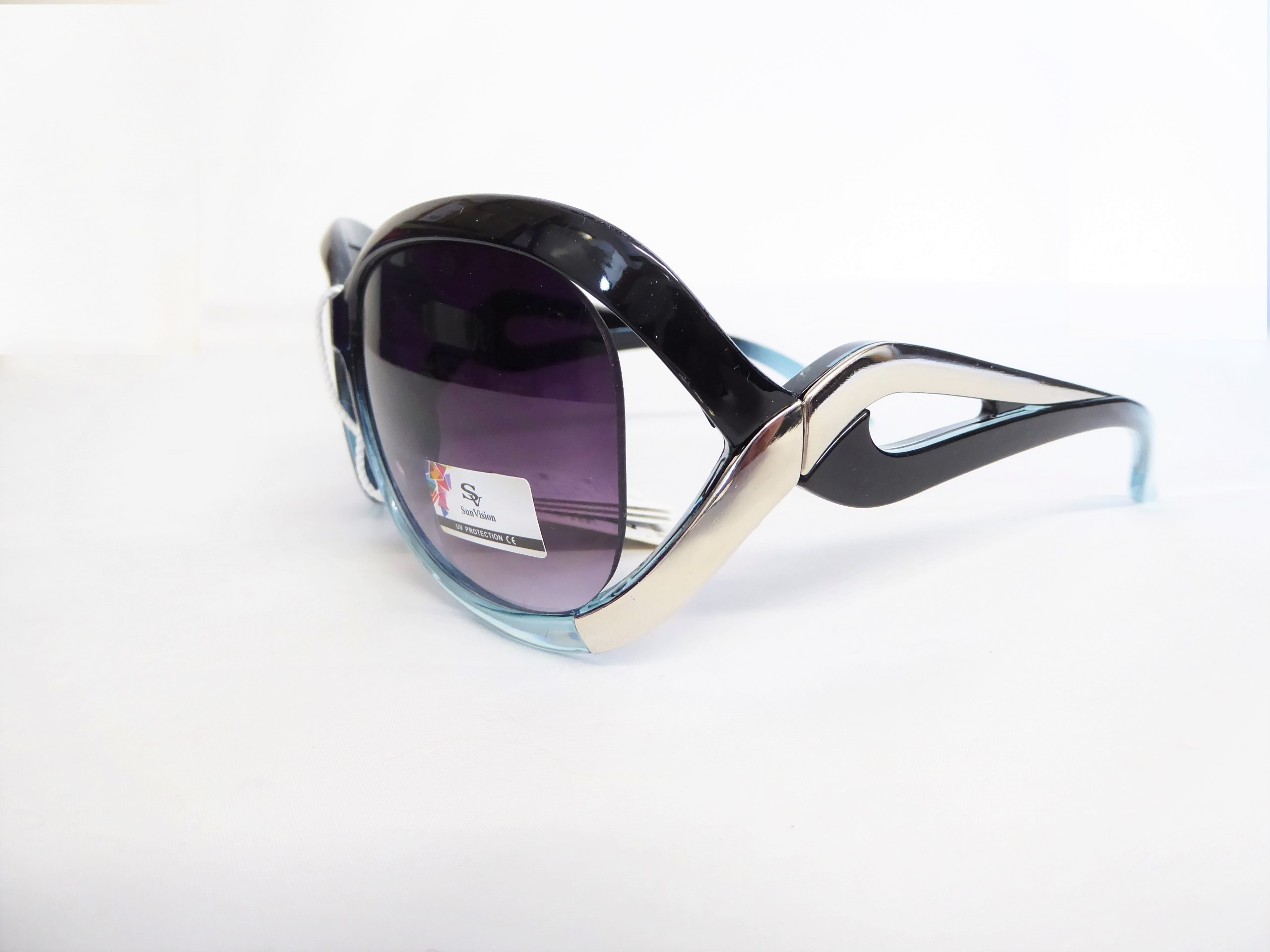 Blue and Silver Sunglasses - Image 5