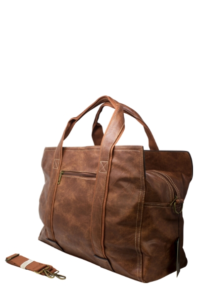 Dark Brown Executive Carry On Luggage Bag - Image 2