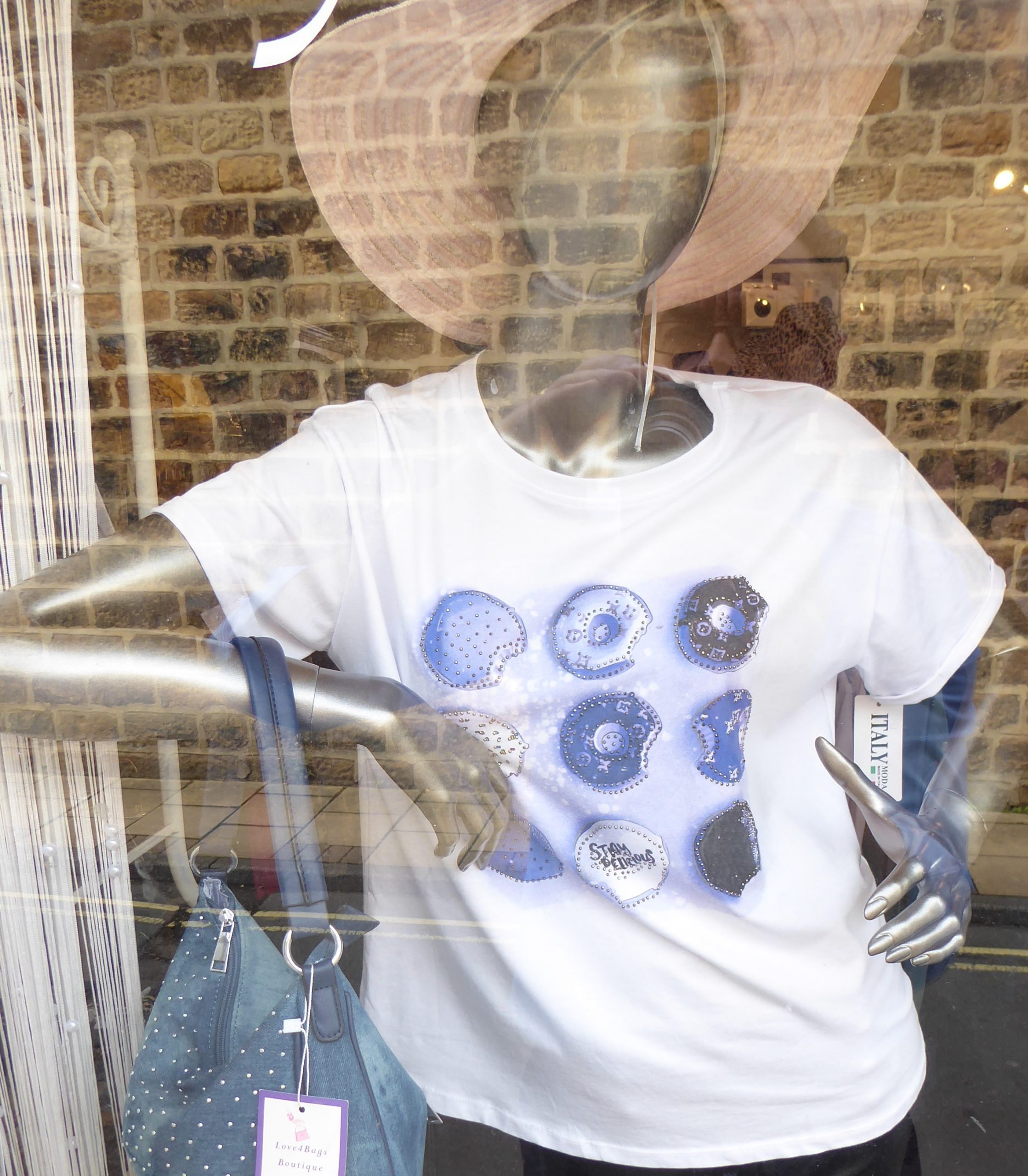 Donut Glittery Tee Shirt
