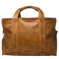 Light Brown Executive Carry On Luggage Bag