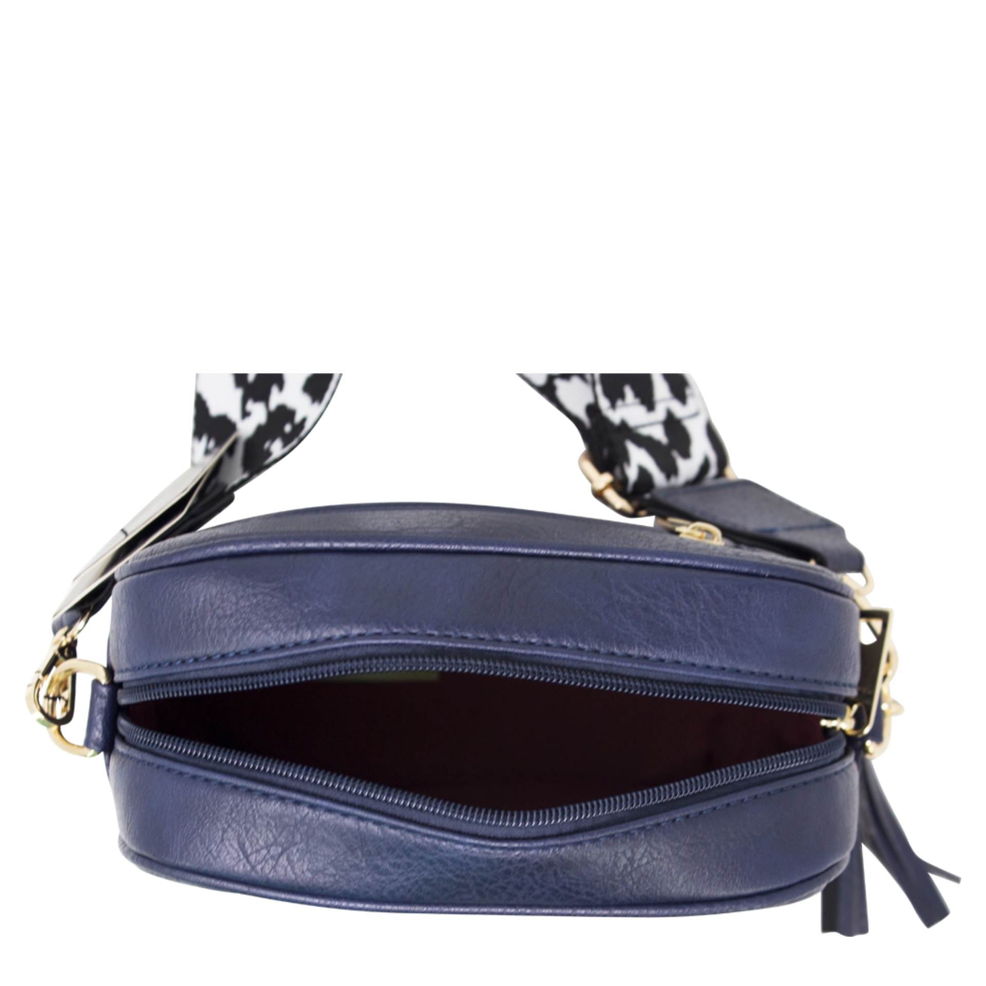 Navy Camera Shoulder Bag - Image 4