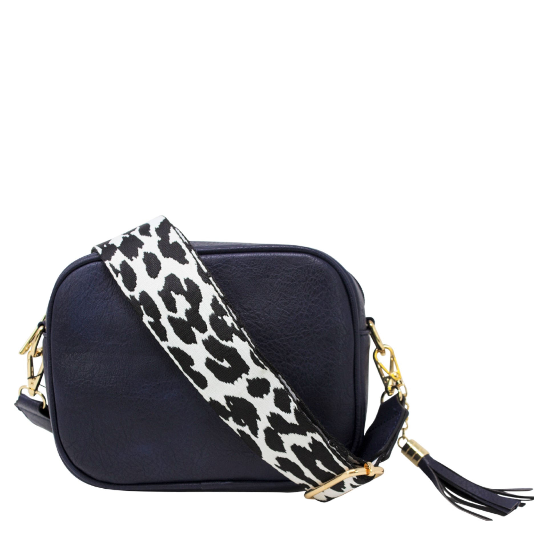 Navy Camera Shoulder Bag
